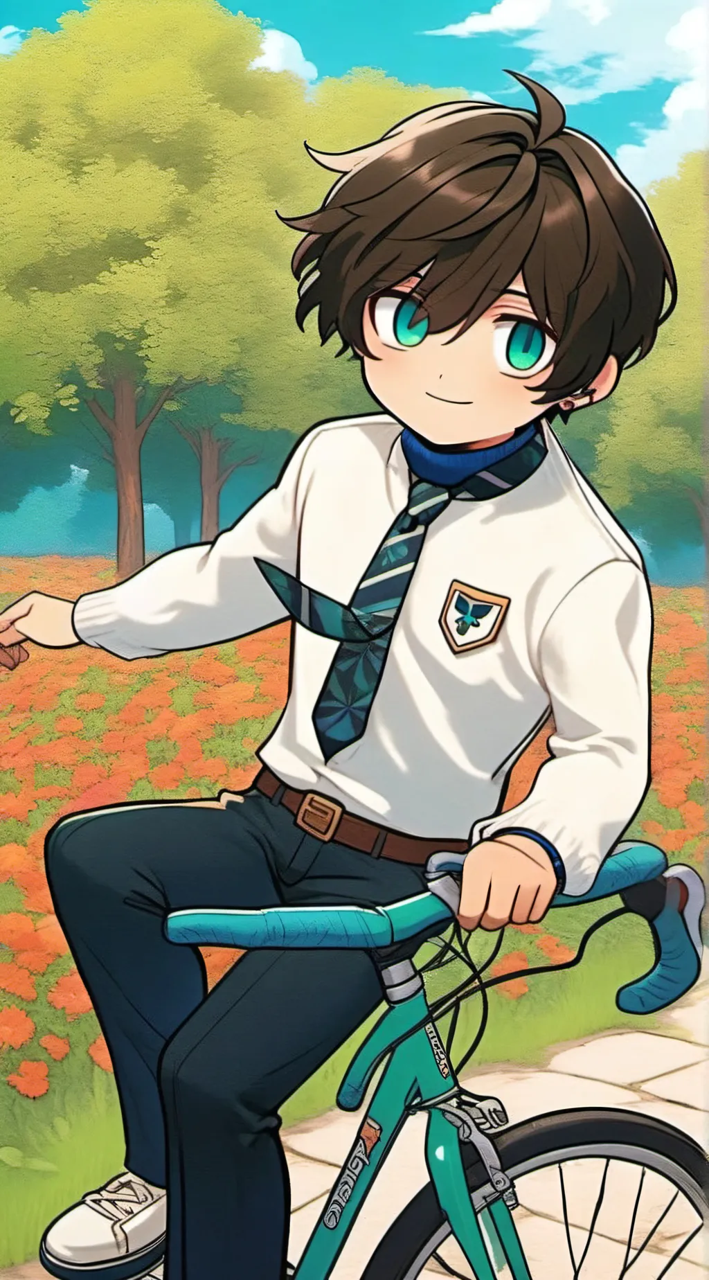 ai character: Bacon background