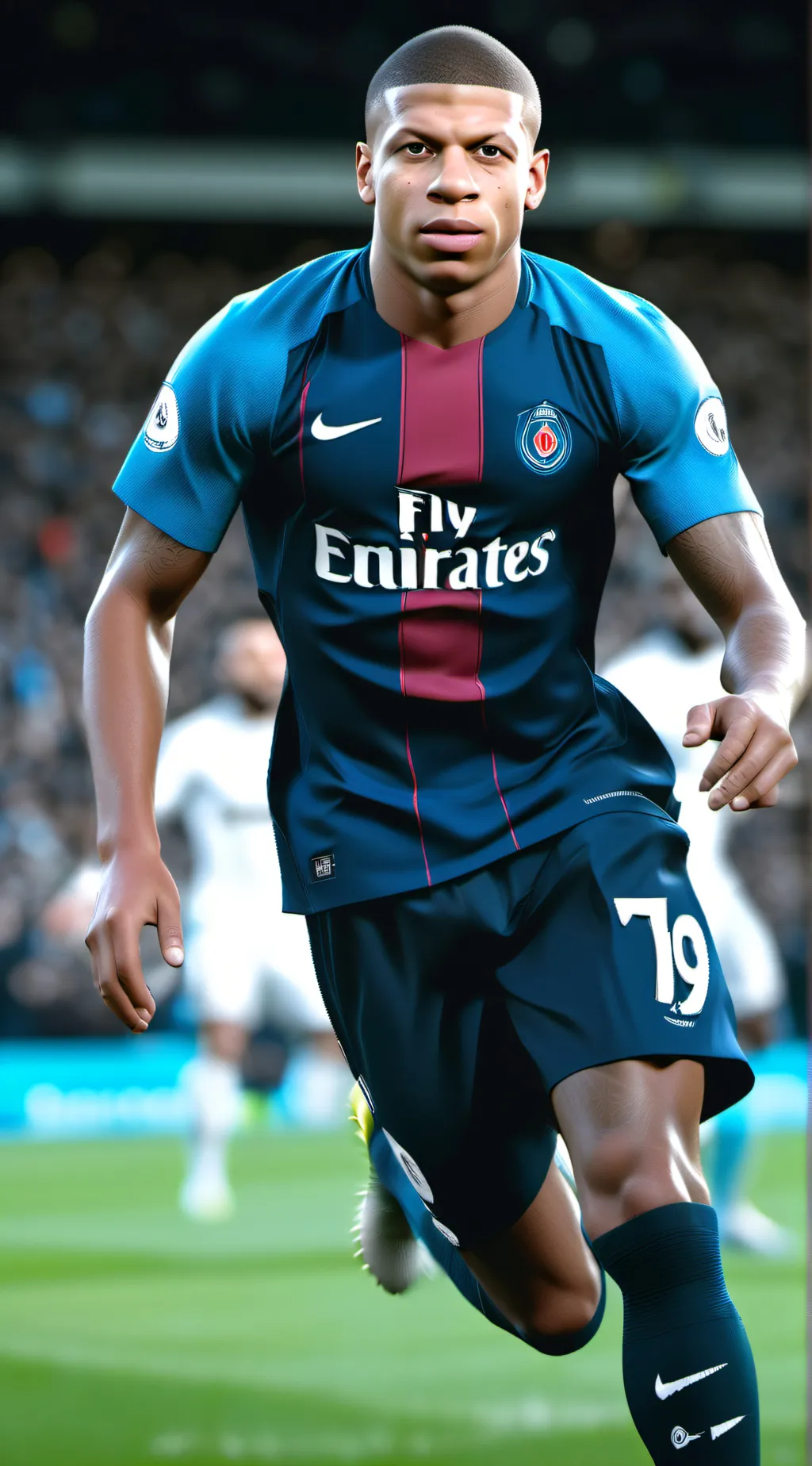 ai character: Kylian mbappe background