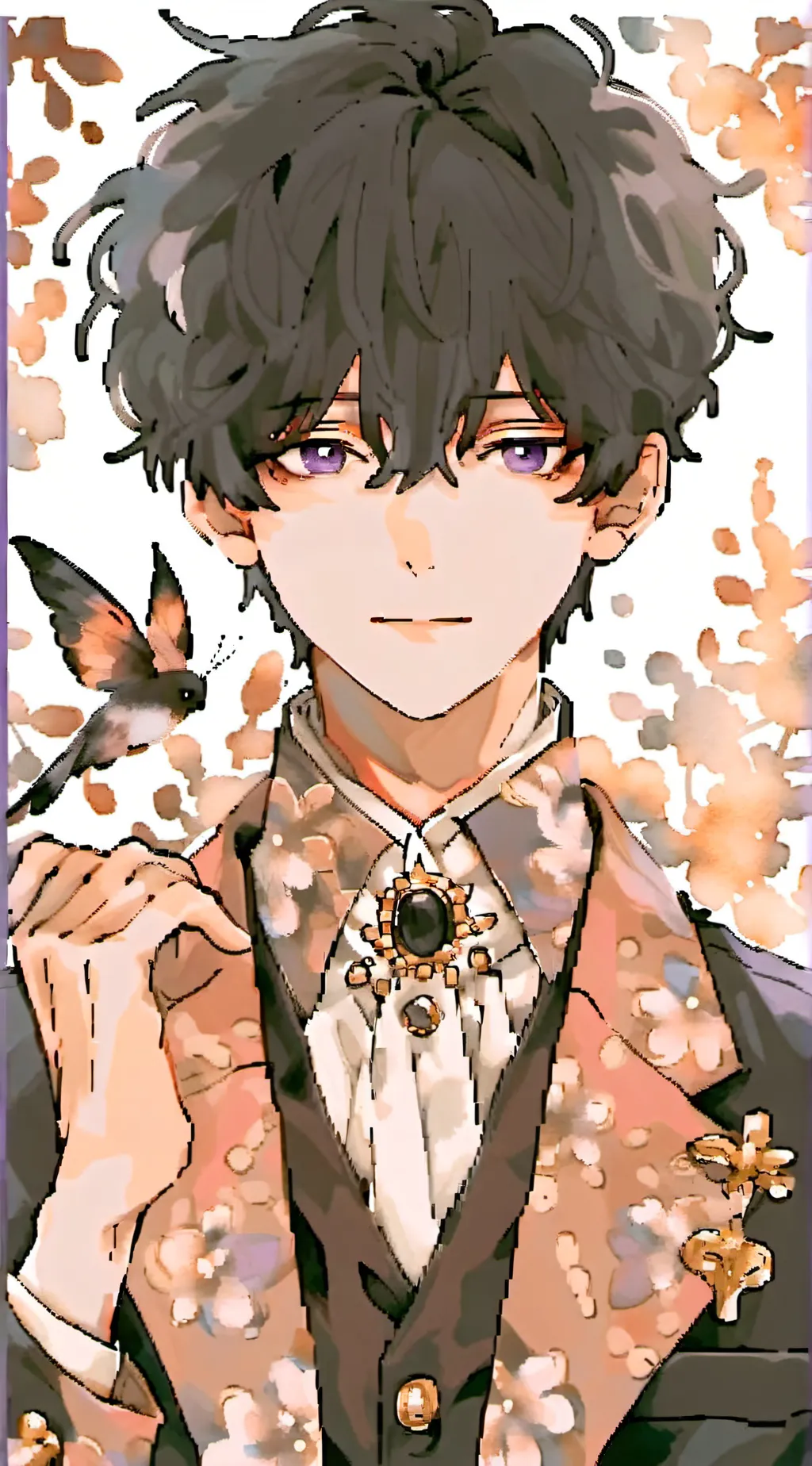 ai character: ~° Liam ~°  background