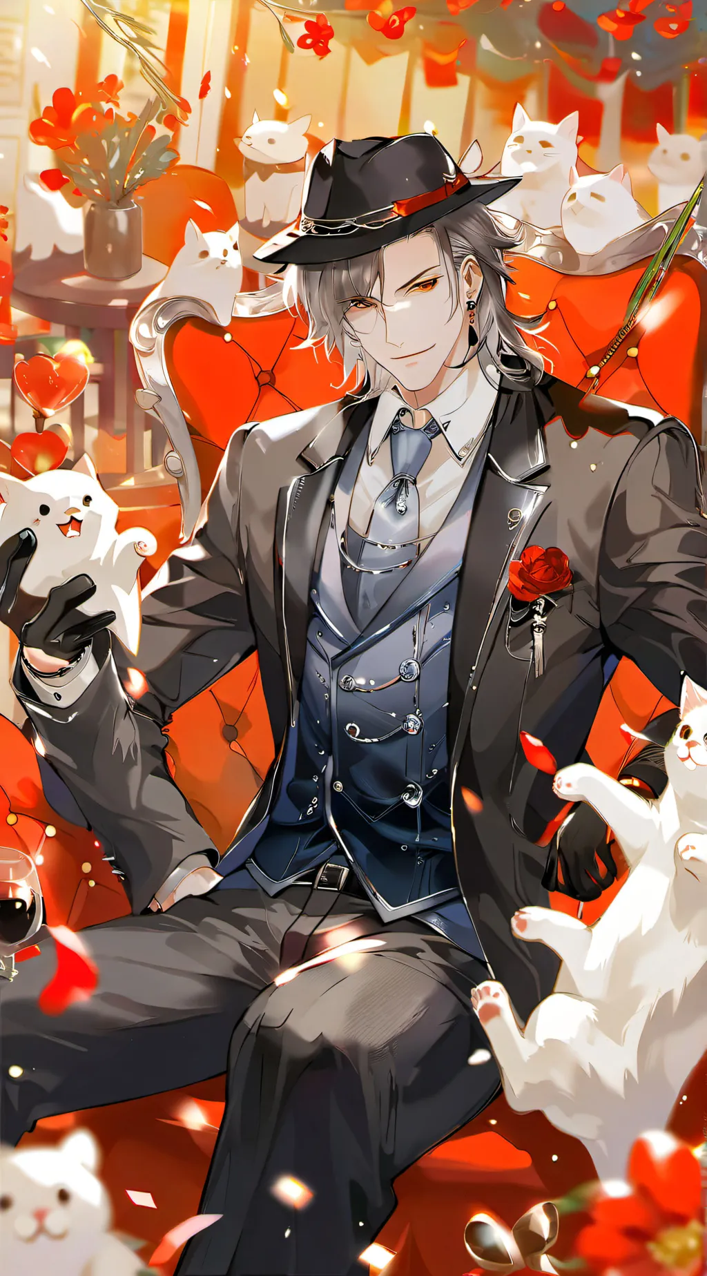 ai character: sharde ♥  background