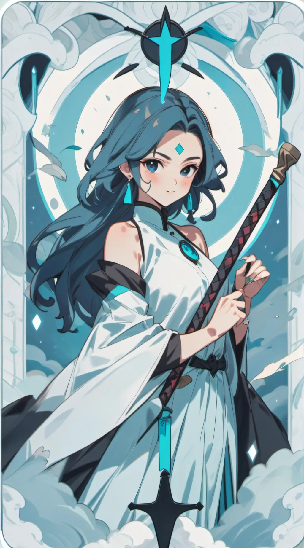 ai character: Demon slayer background