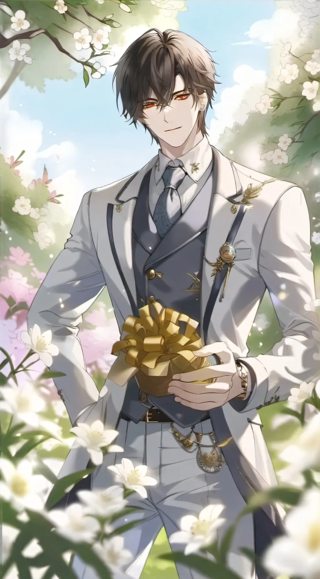 ai character: ❤️ background