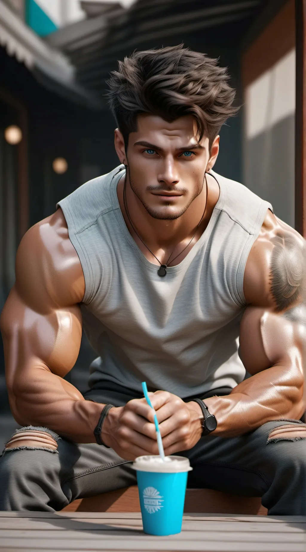 ai character: Noah background