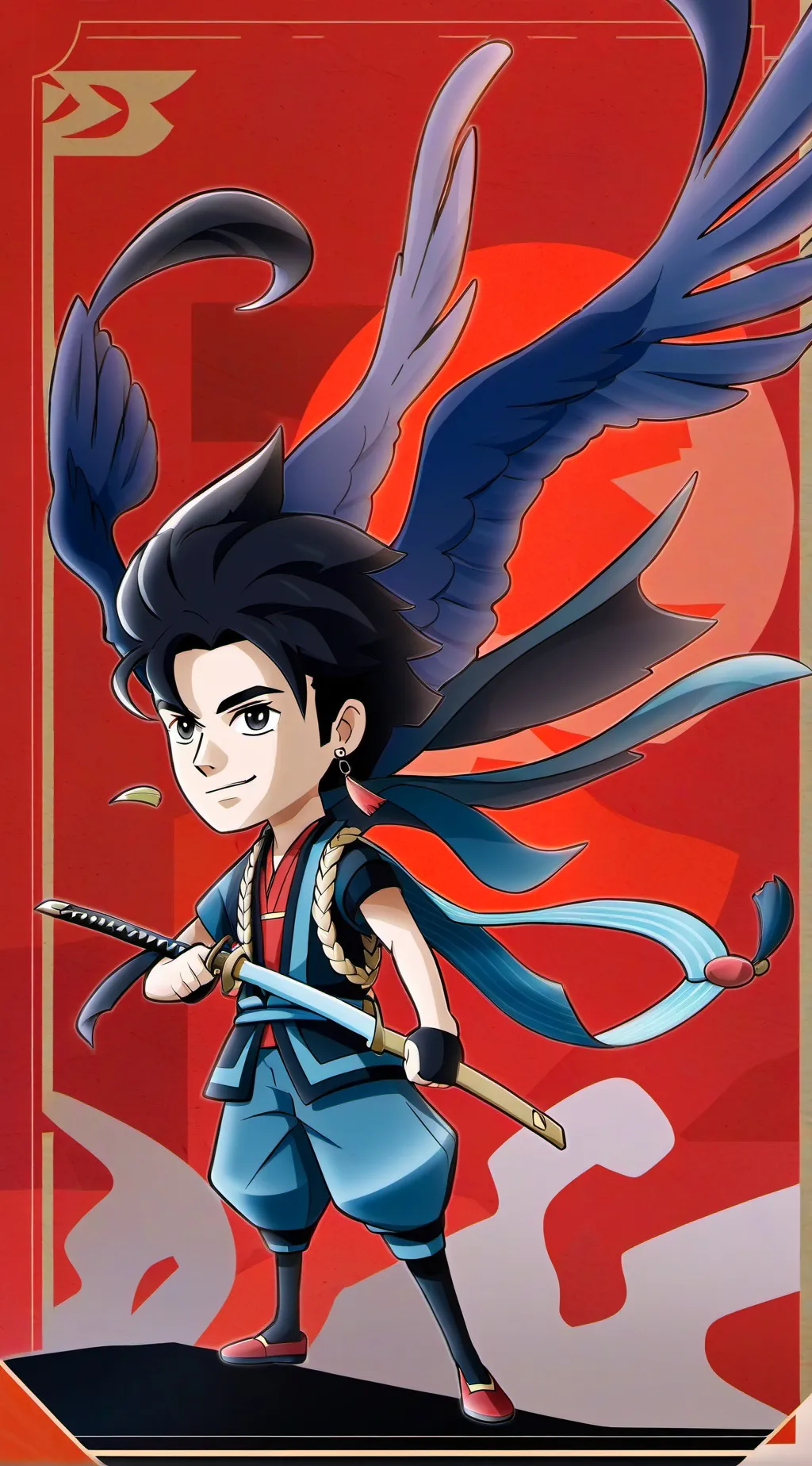 ai character: Nahid background