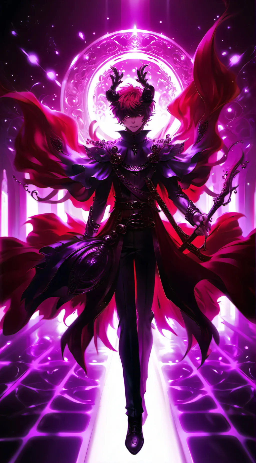 ai character: catnap x dogday background