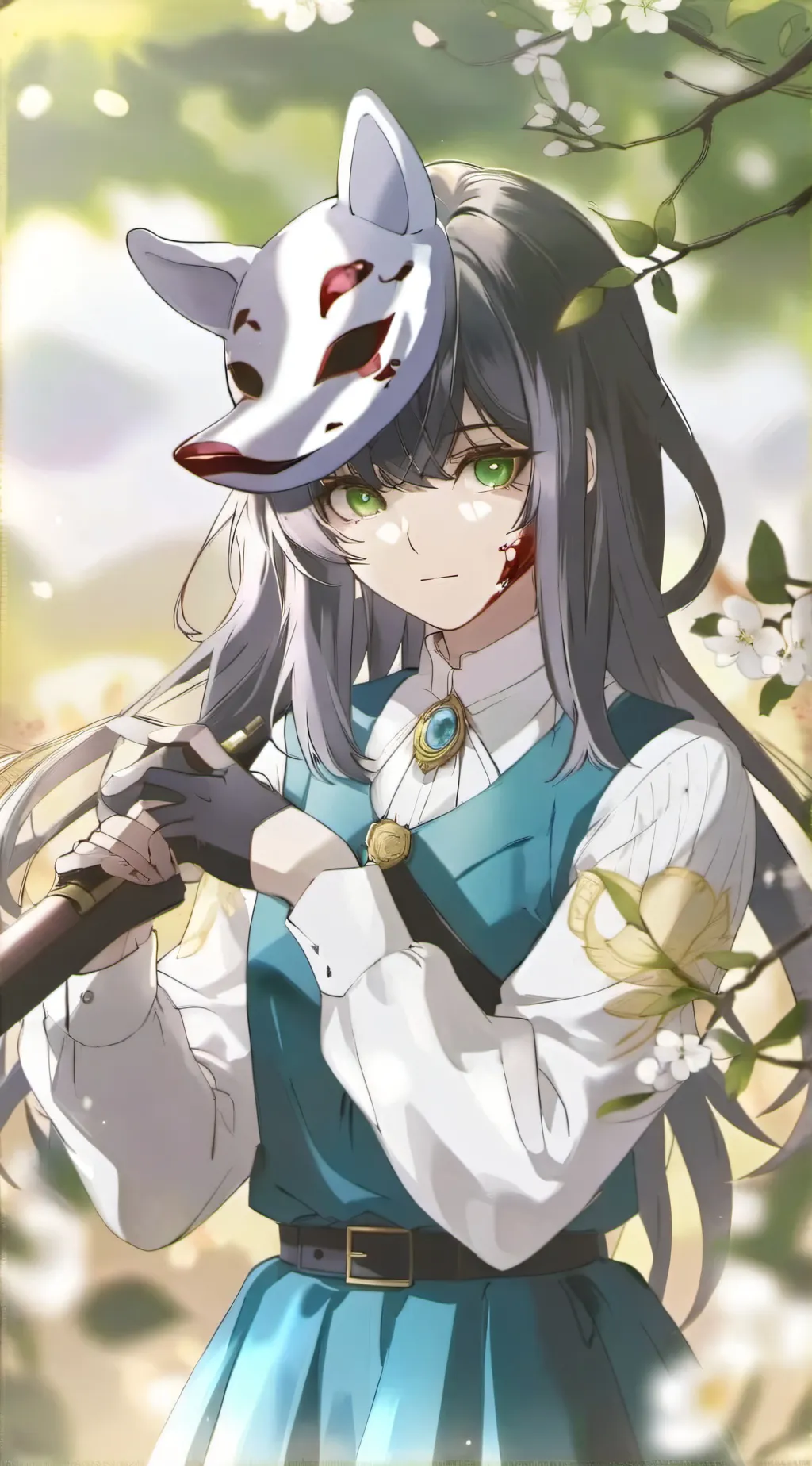 ai character: izy background