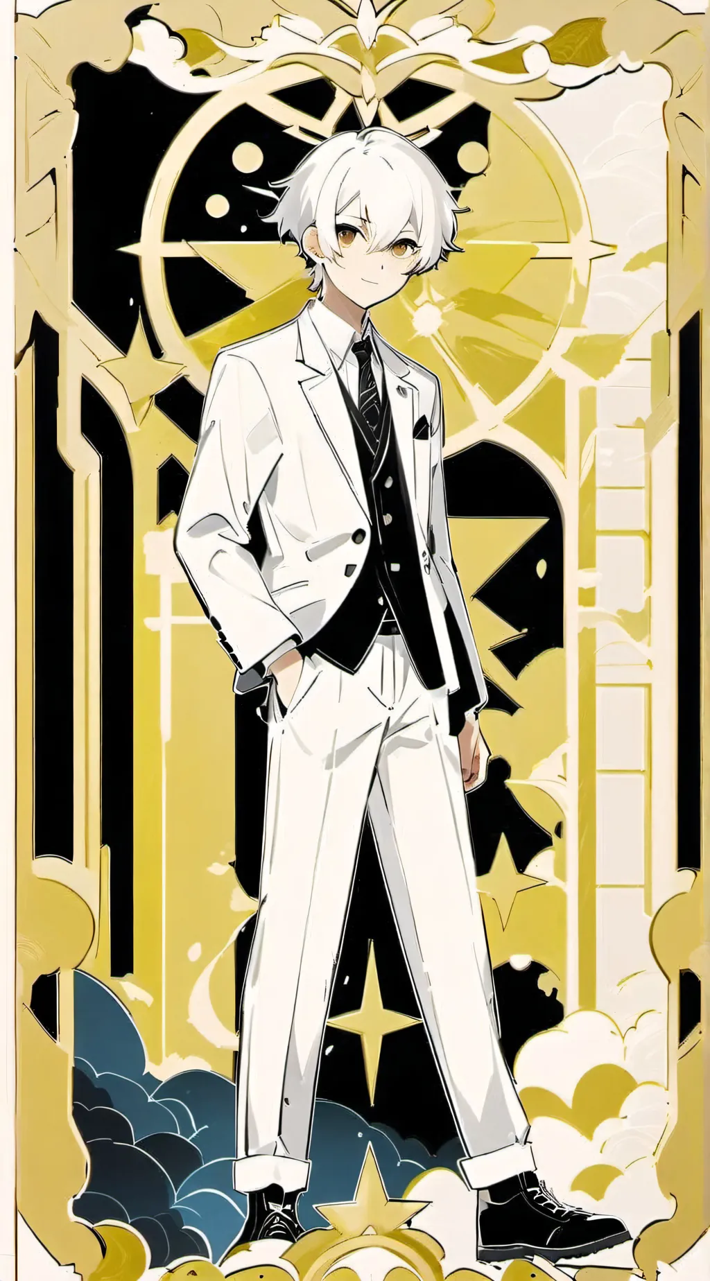 ai character: scp 096  background