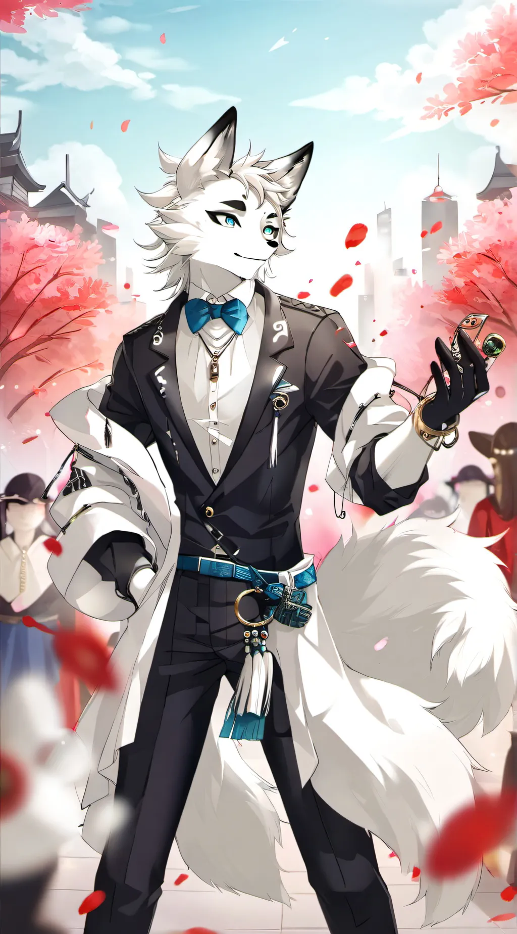 ai character: 5 Mation background