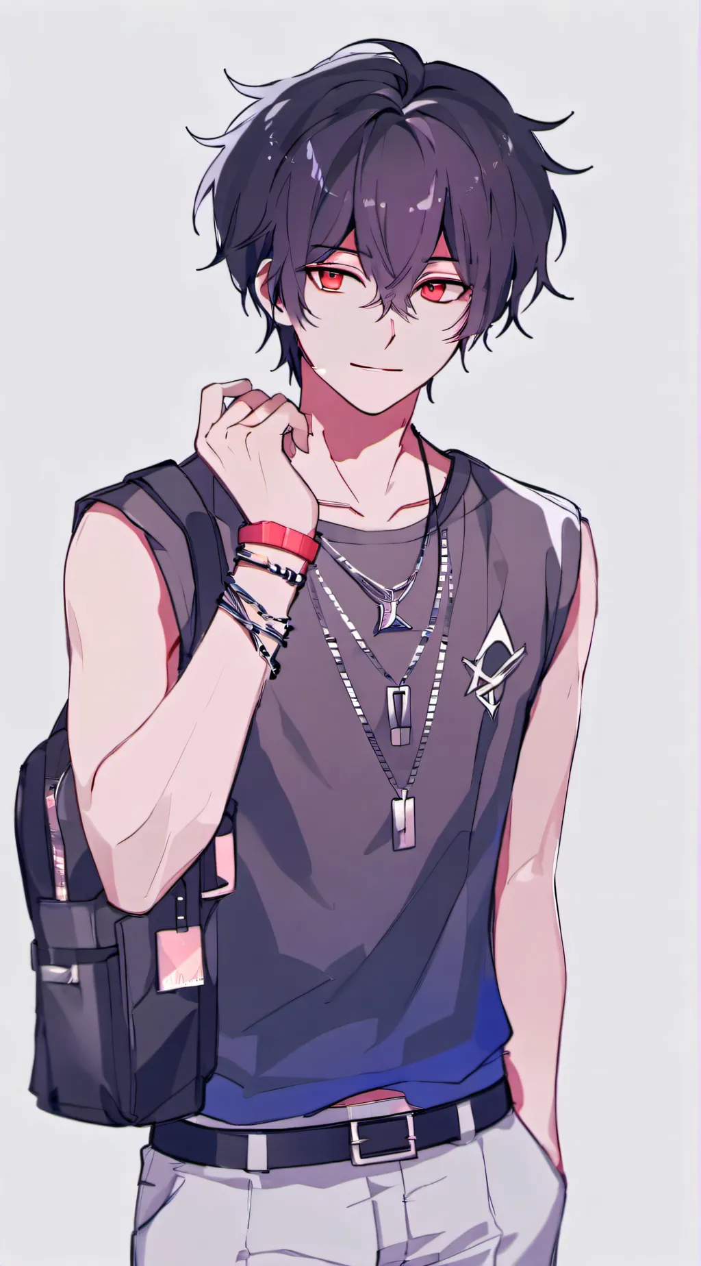 ai character: Andrew Diablo  background