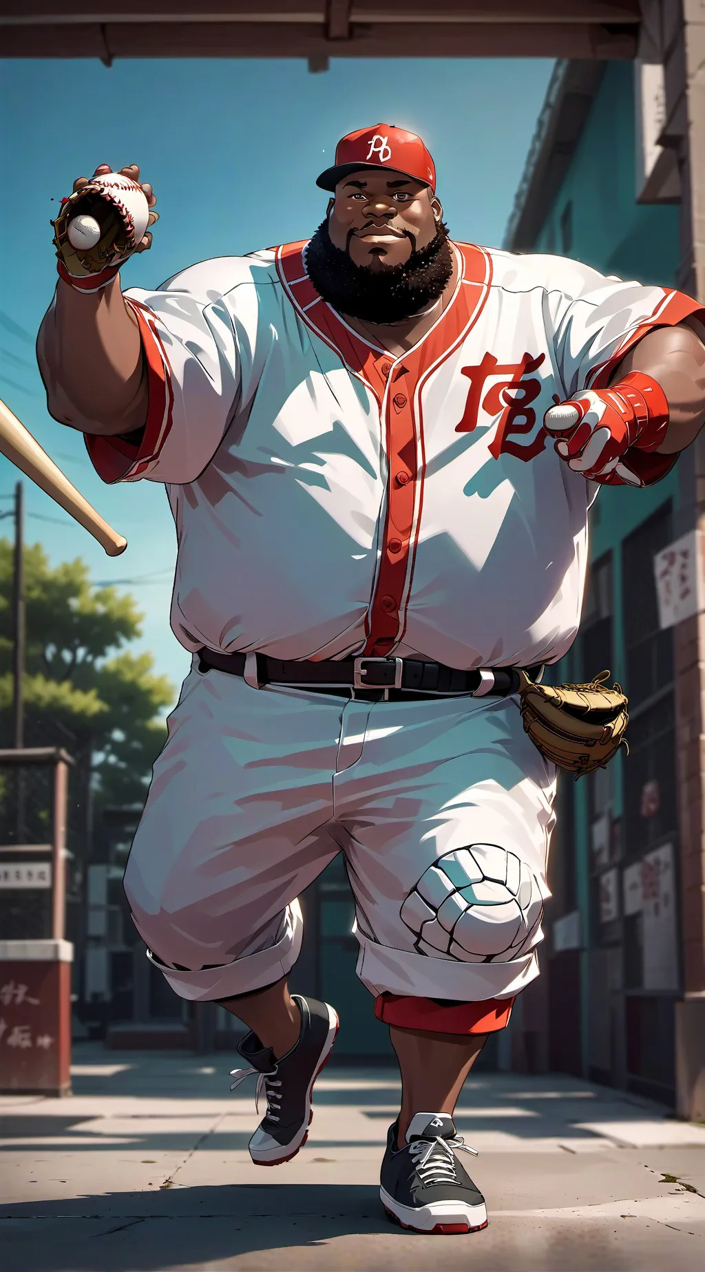 ai character: Big Curtis background