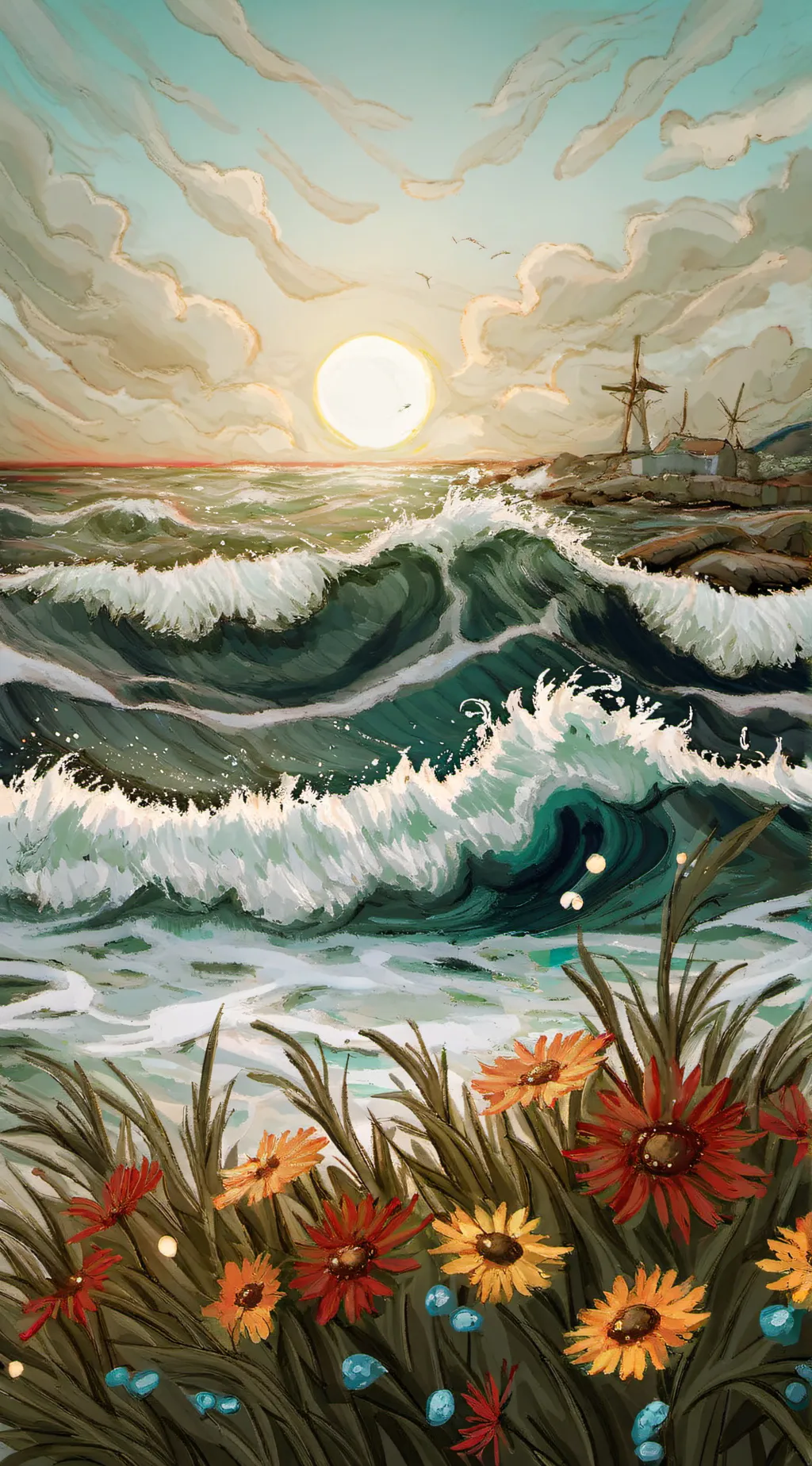 ai character: Outer Banks background