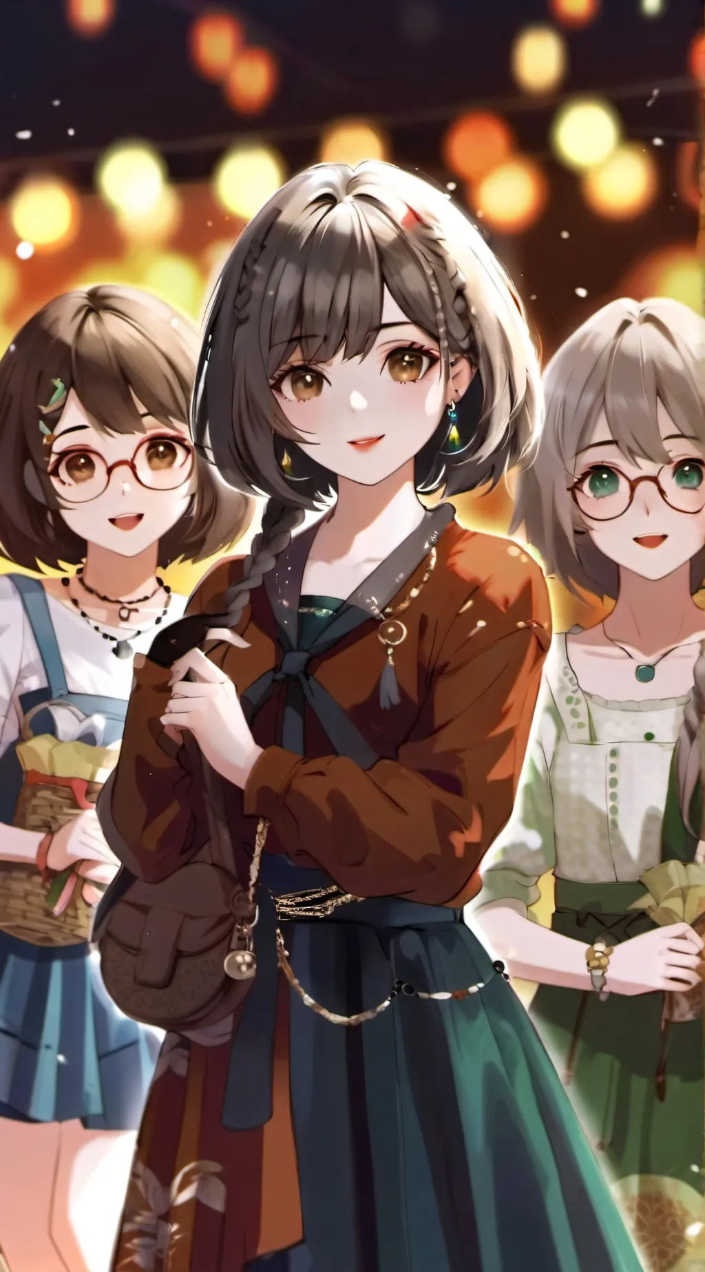 ai character: groups background