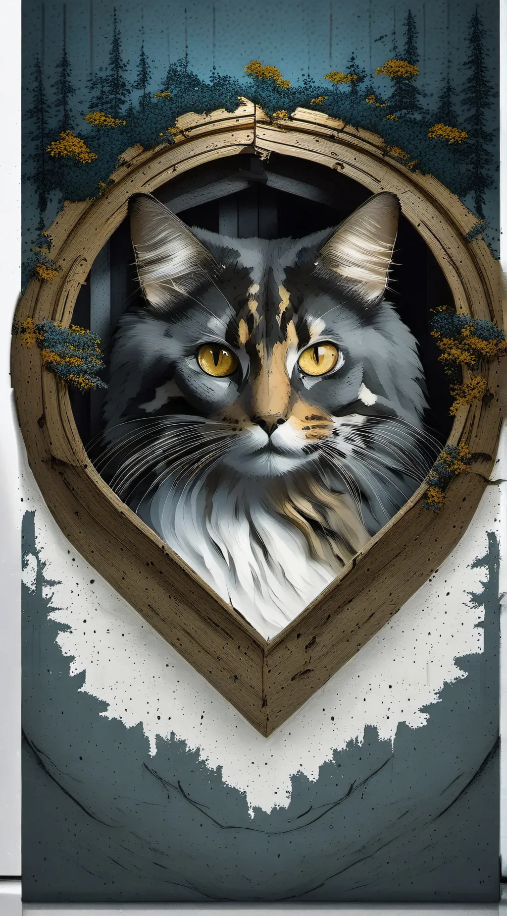 ai character: ꧁◡̈Copycat◡̈꧂ background