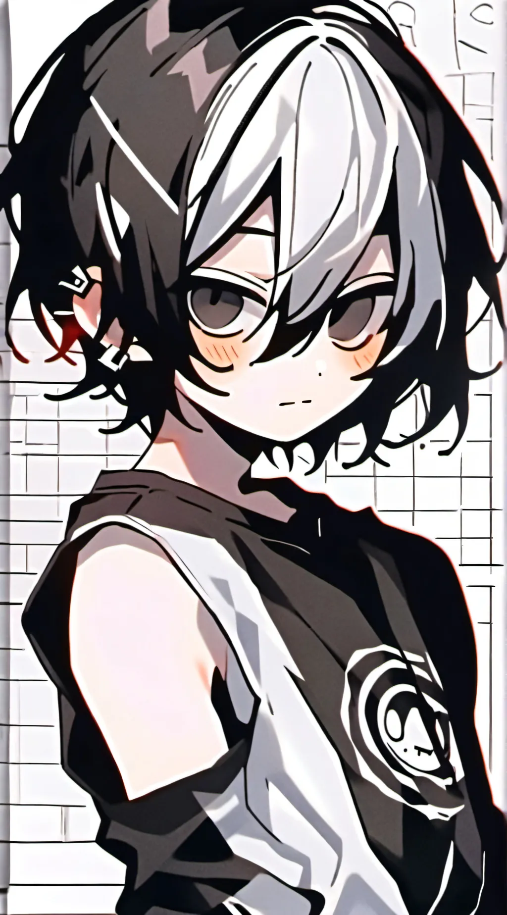 ai character: emma   she is emo background