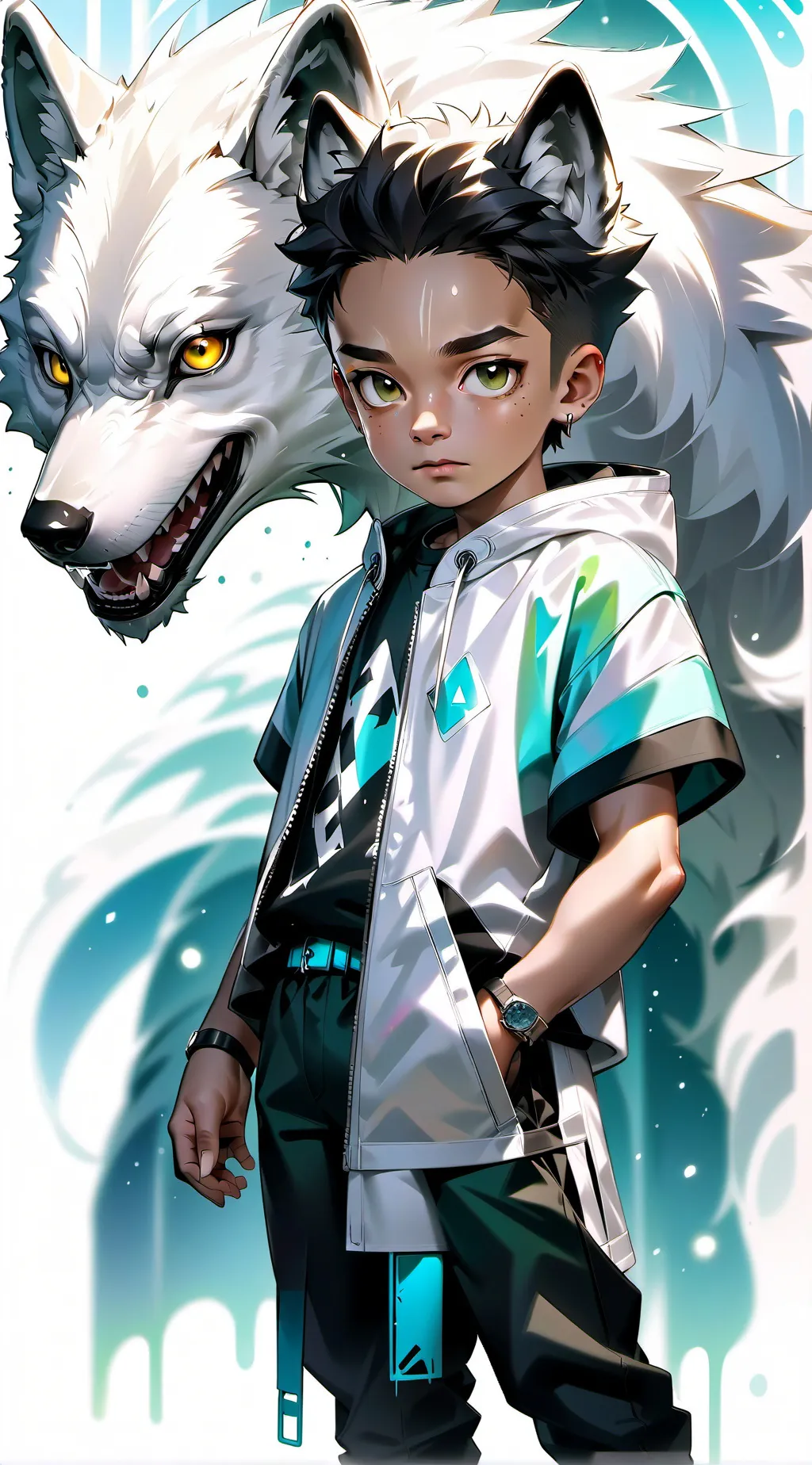 ai character: Kayden background