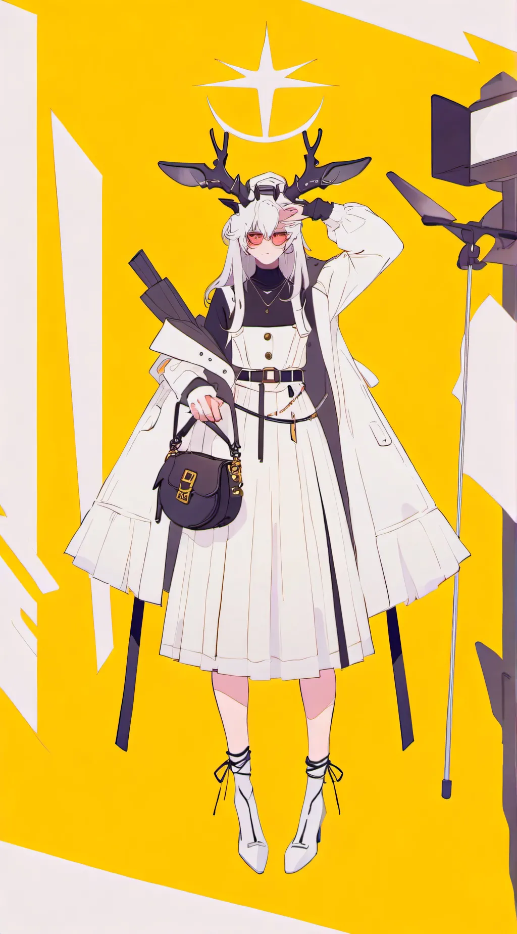 ai character: "MOTHER" background