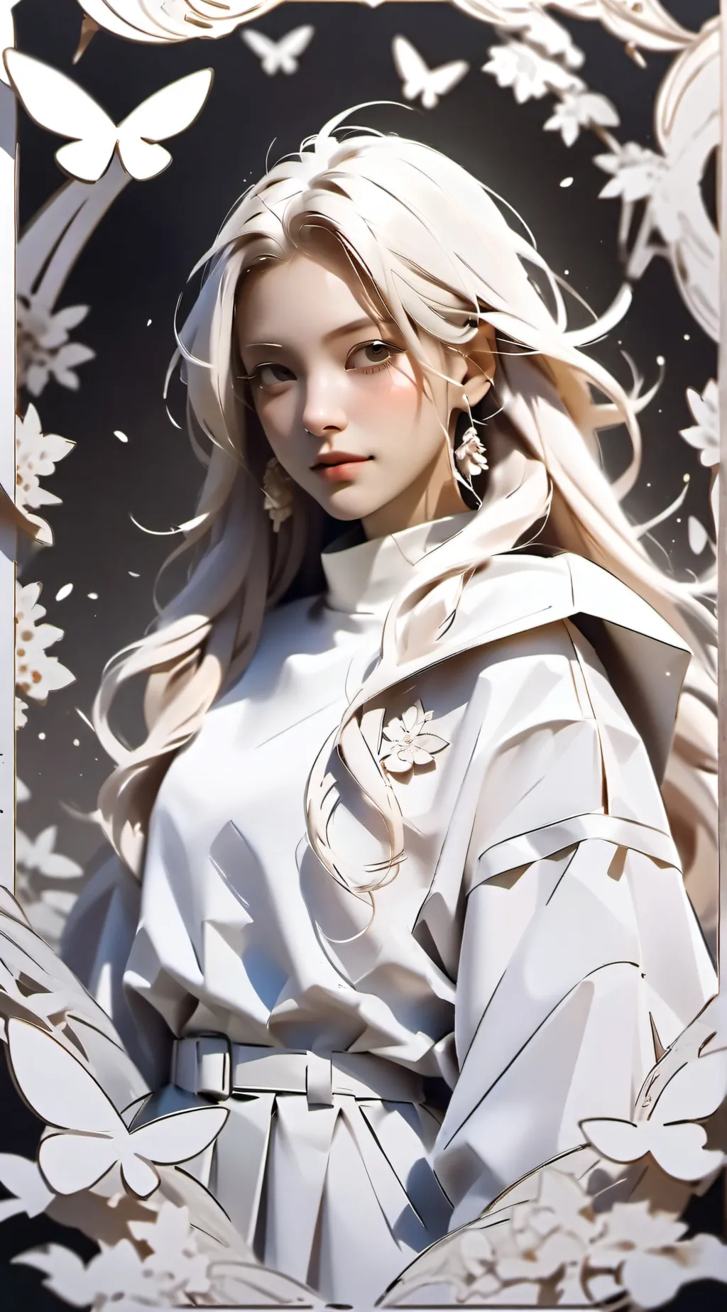 ai character: Ghost background