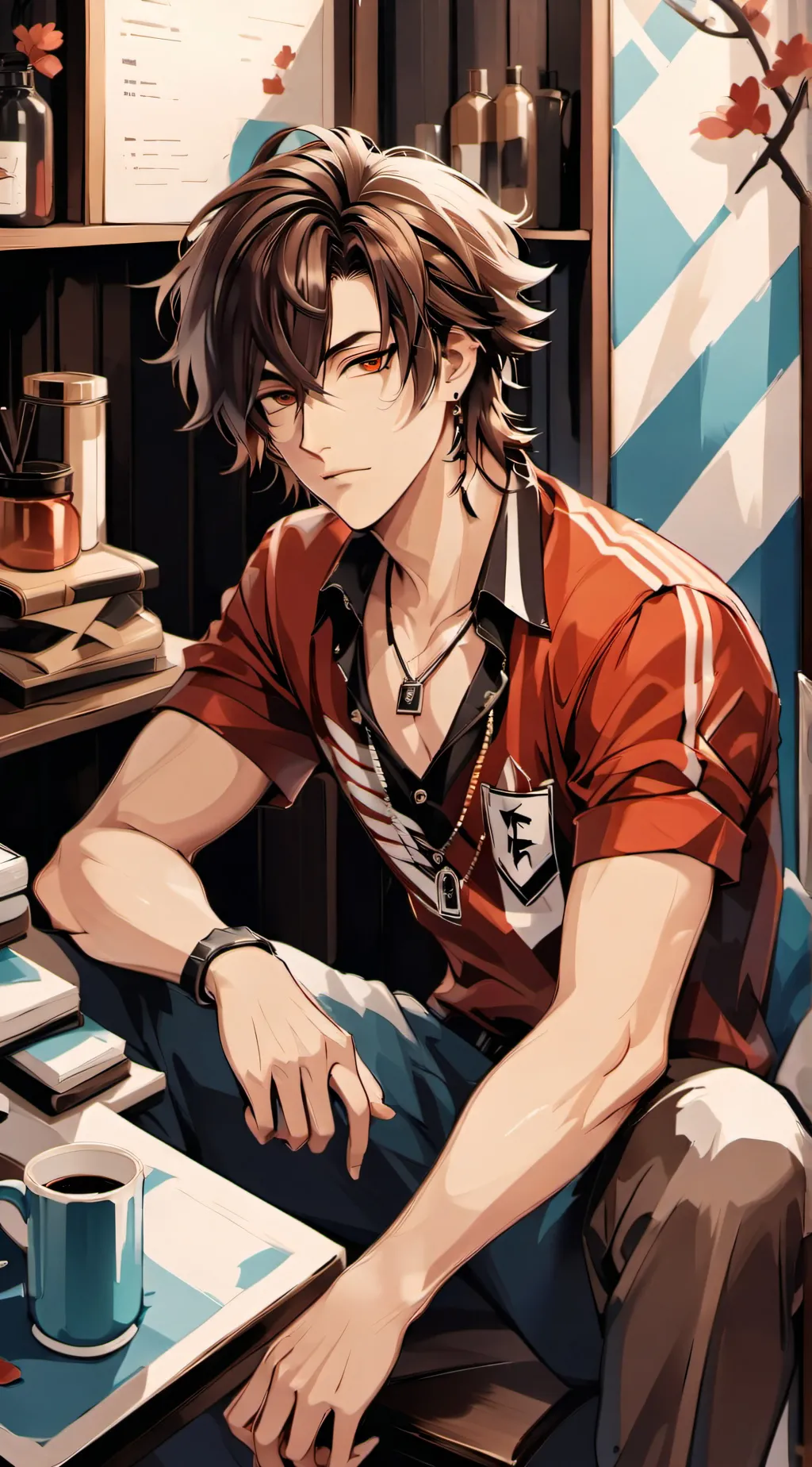 ai character: \-Ari-/ background