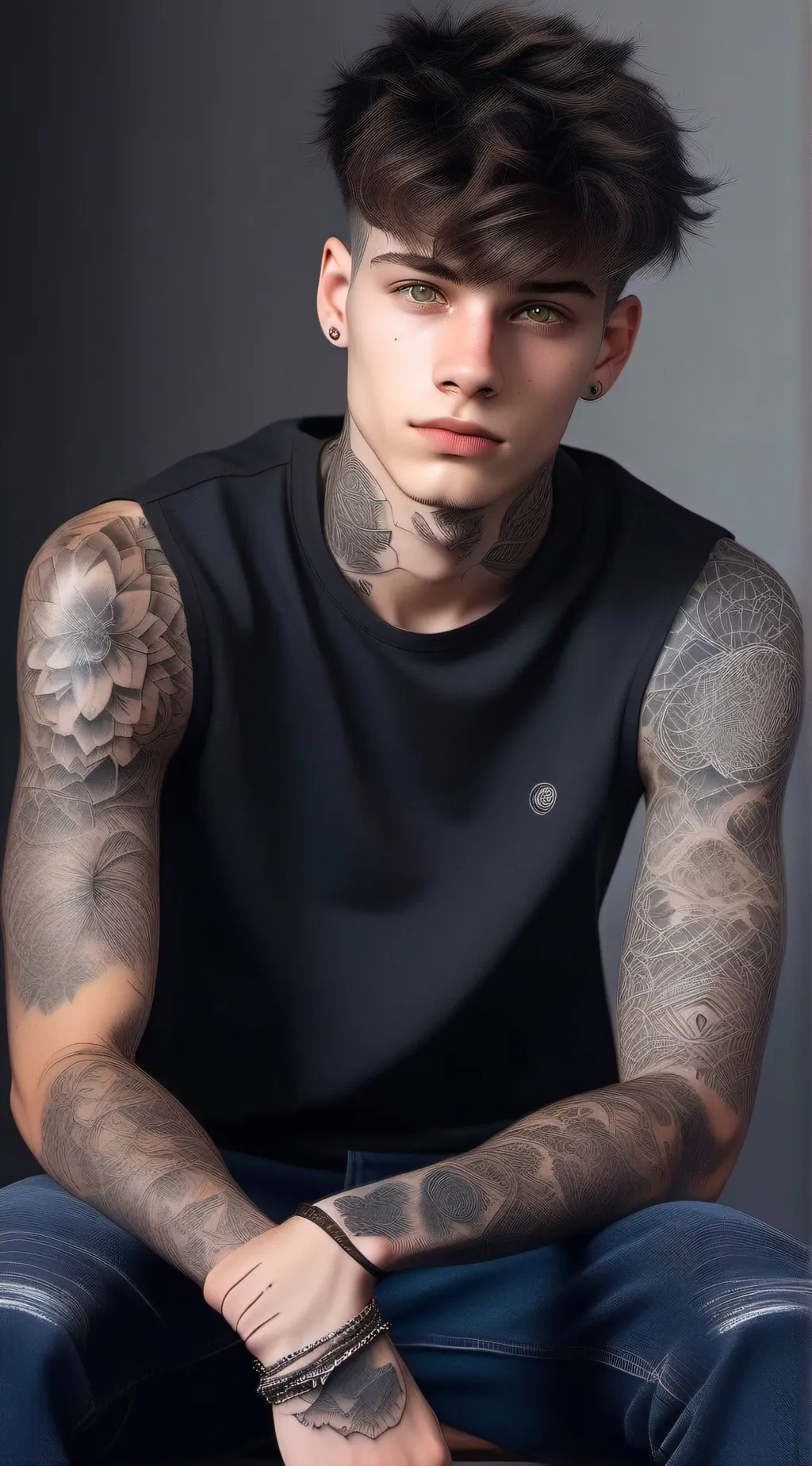 ai character: Oli background