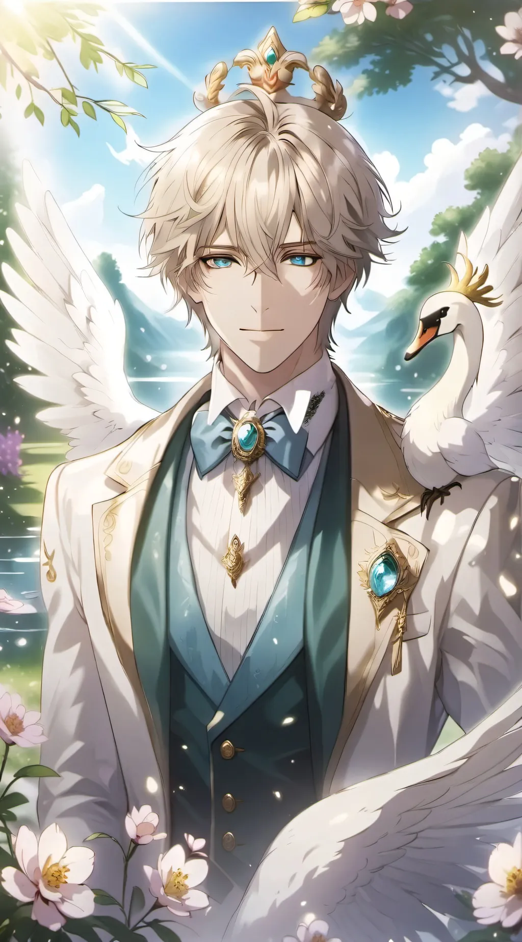 ai character: Prince Willow background