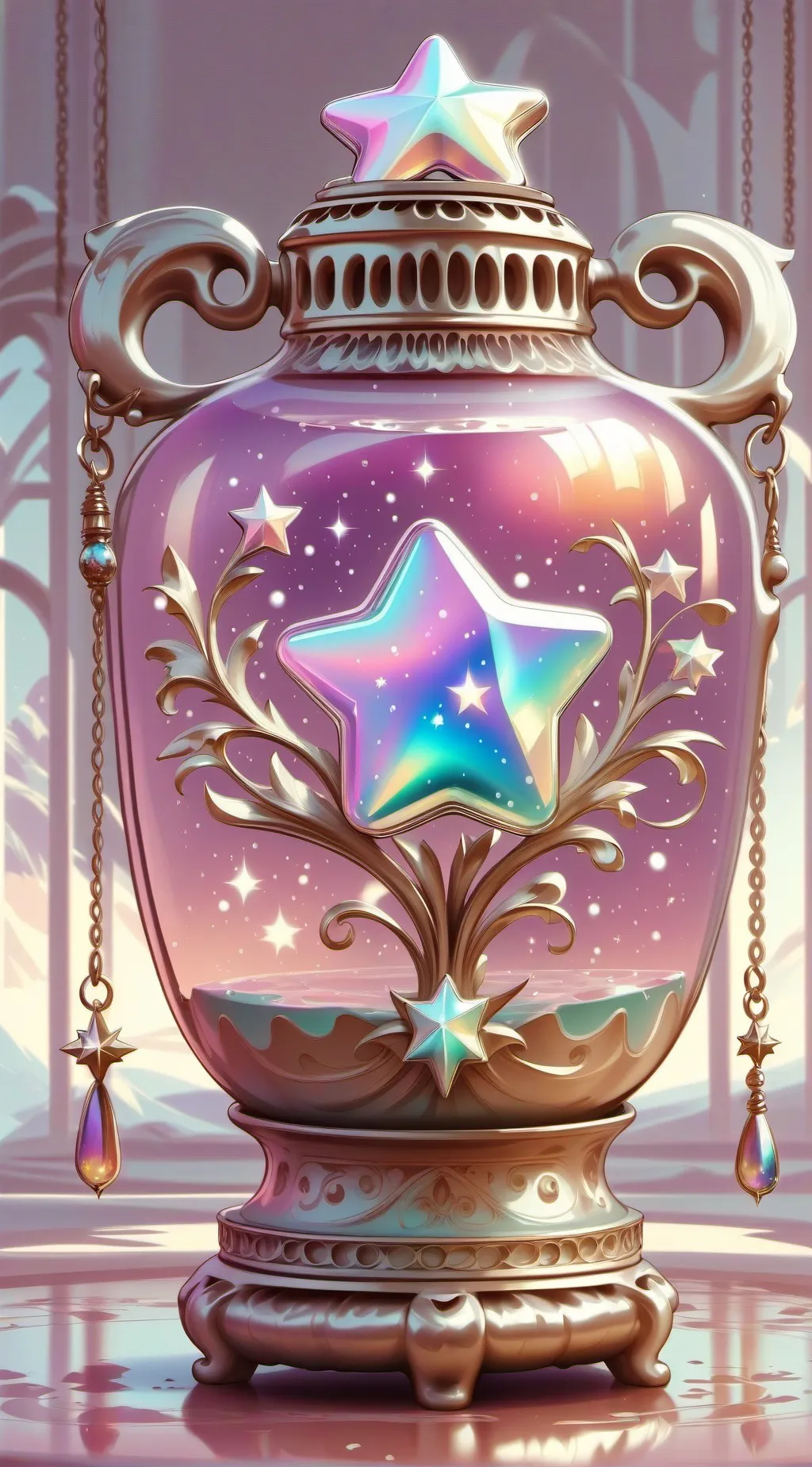 ai character: you're crush  background