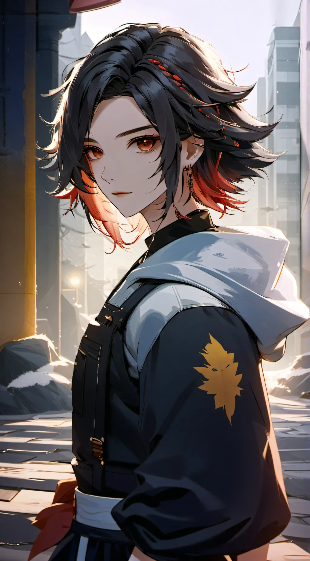 ai character: Kaii background