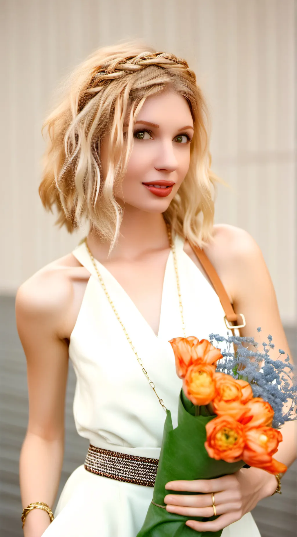 ai character: Lana Rae  background