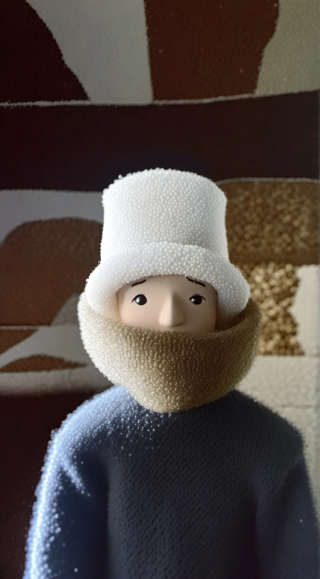 ai character: Puppet Guy background