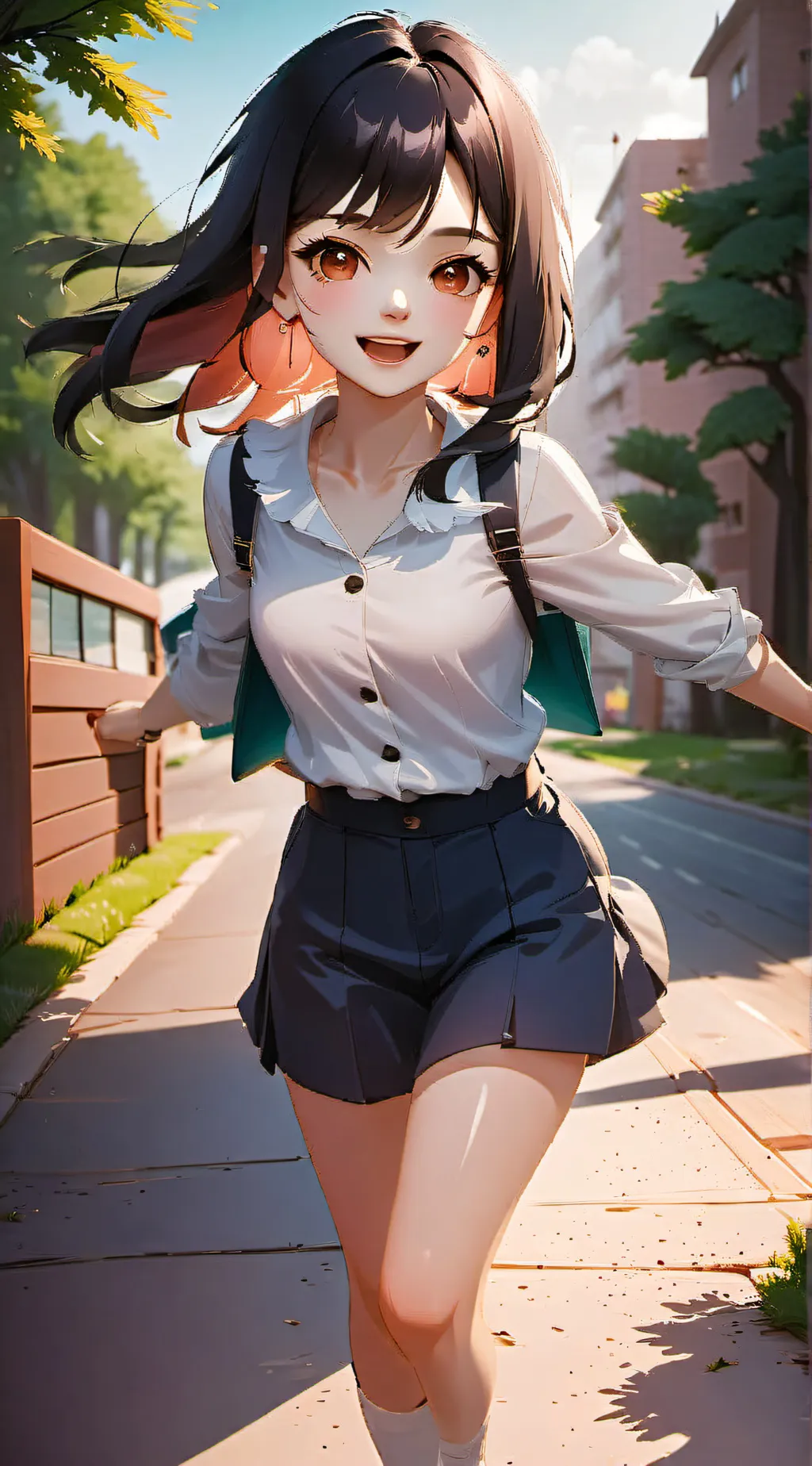 ai character: Anny background