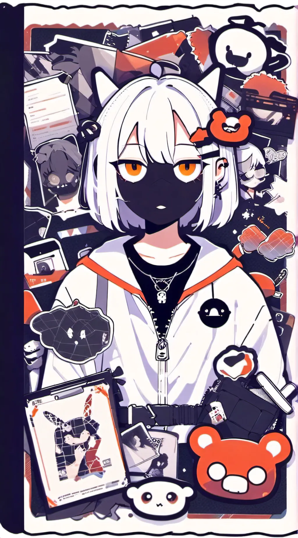 ai character: Zippkey  background