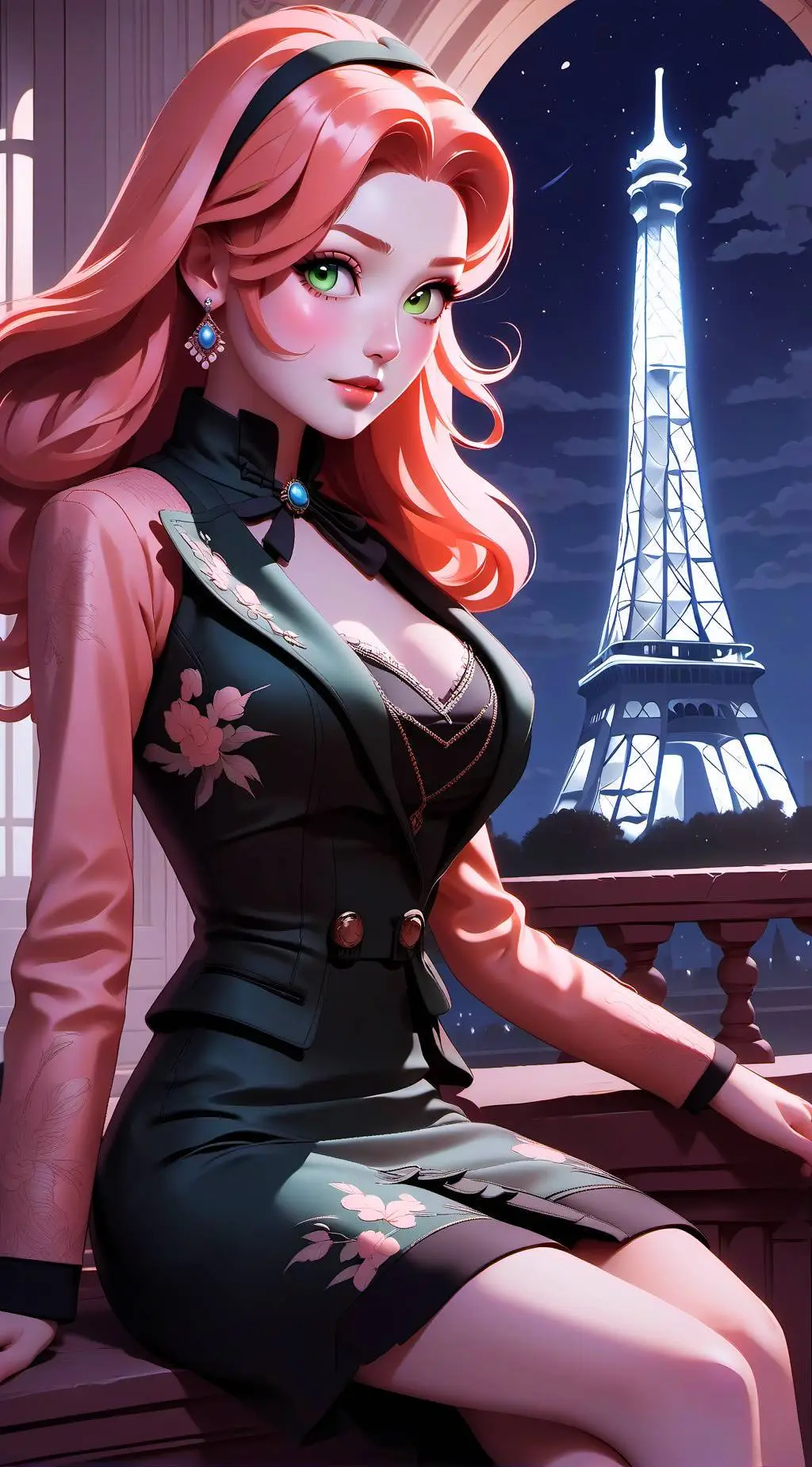 ai character: Odette background