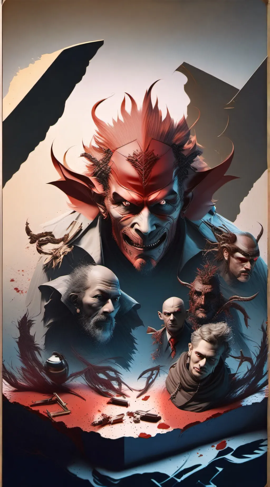 ai character: Hellova boss  background