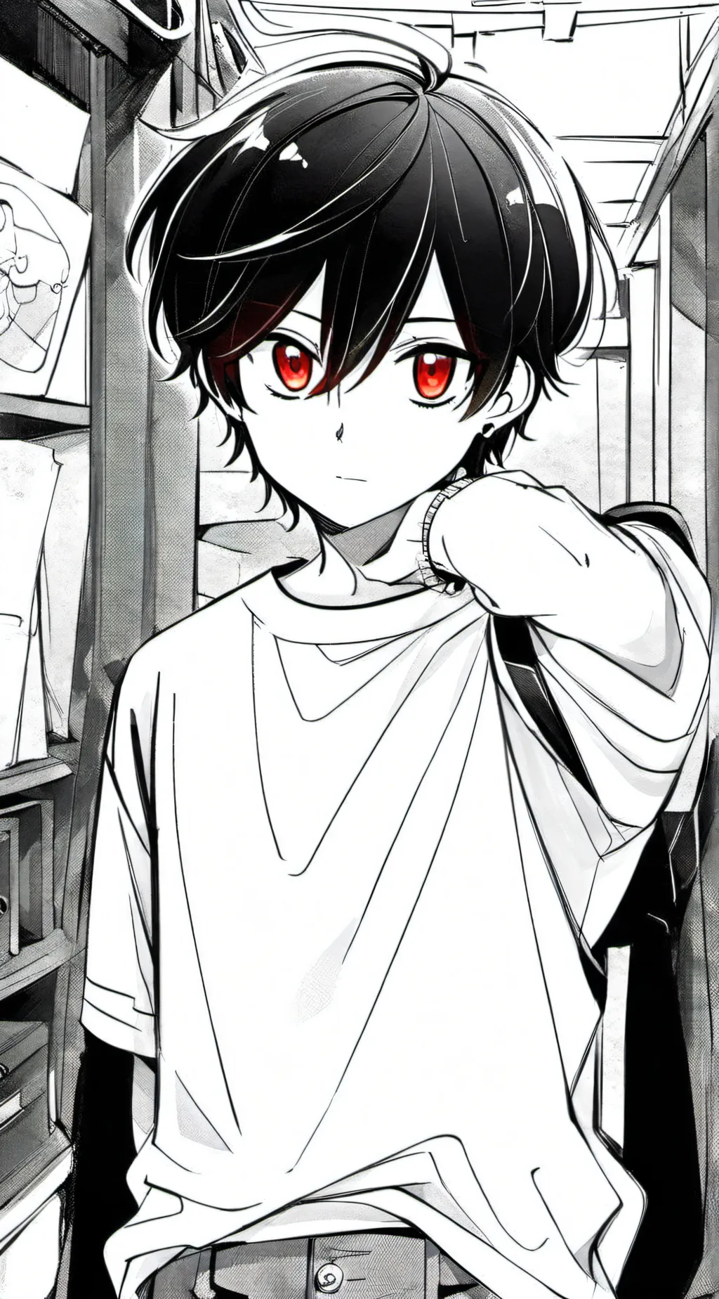 ai character: Zach Cherry background