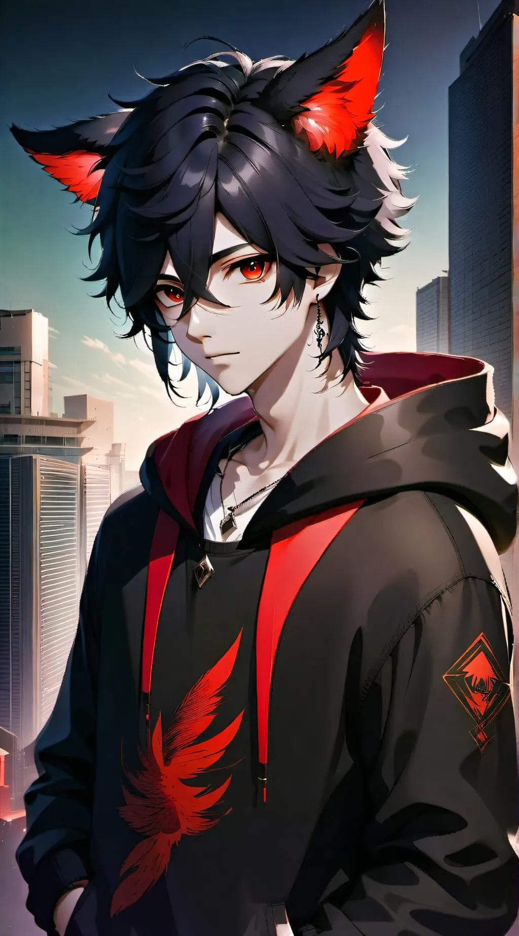 ai character: Max background