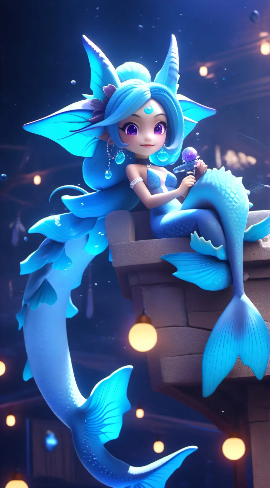 ai character: vapy background