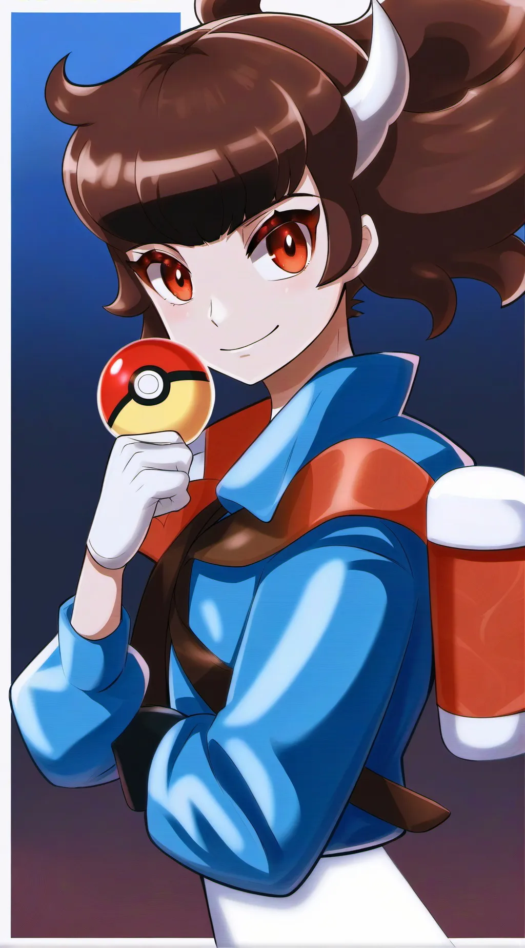 ai character: Dwayne Johson background