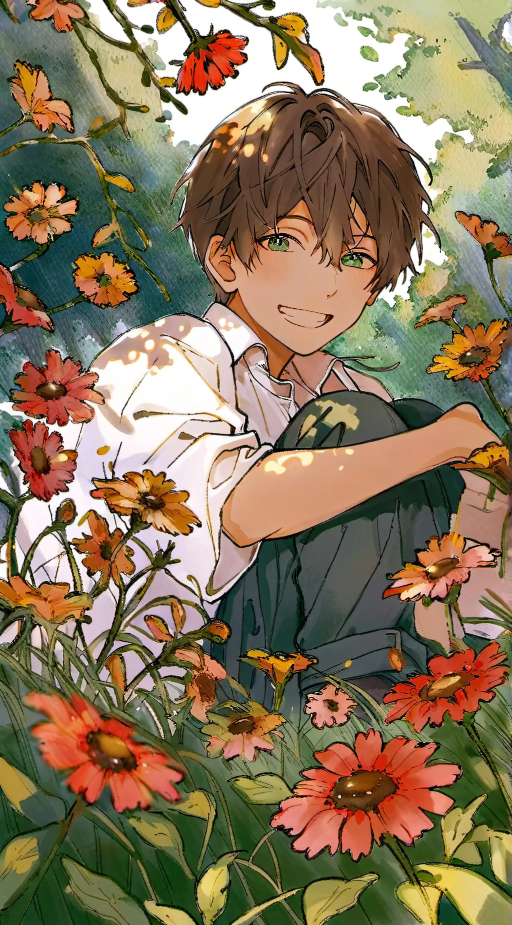 ai character: mason background