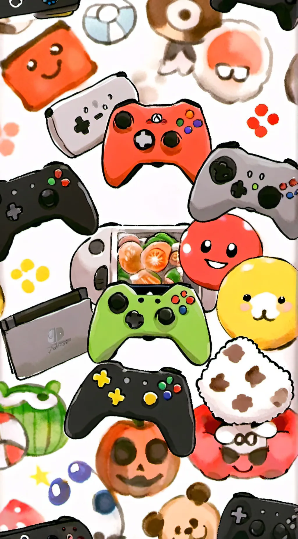 ai character: Ps Xbox Nintendo? background