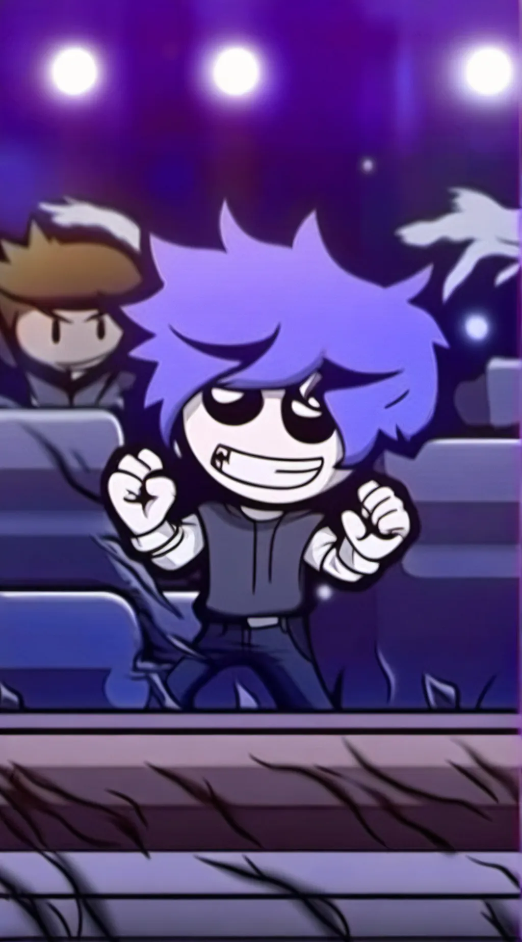 ai character: Silly billy  background