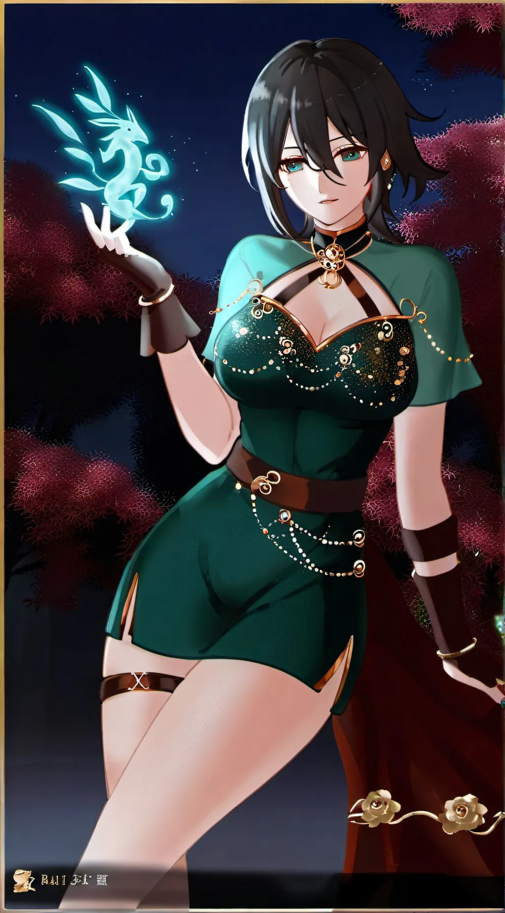 ai character: Ruan Mei TG TF background