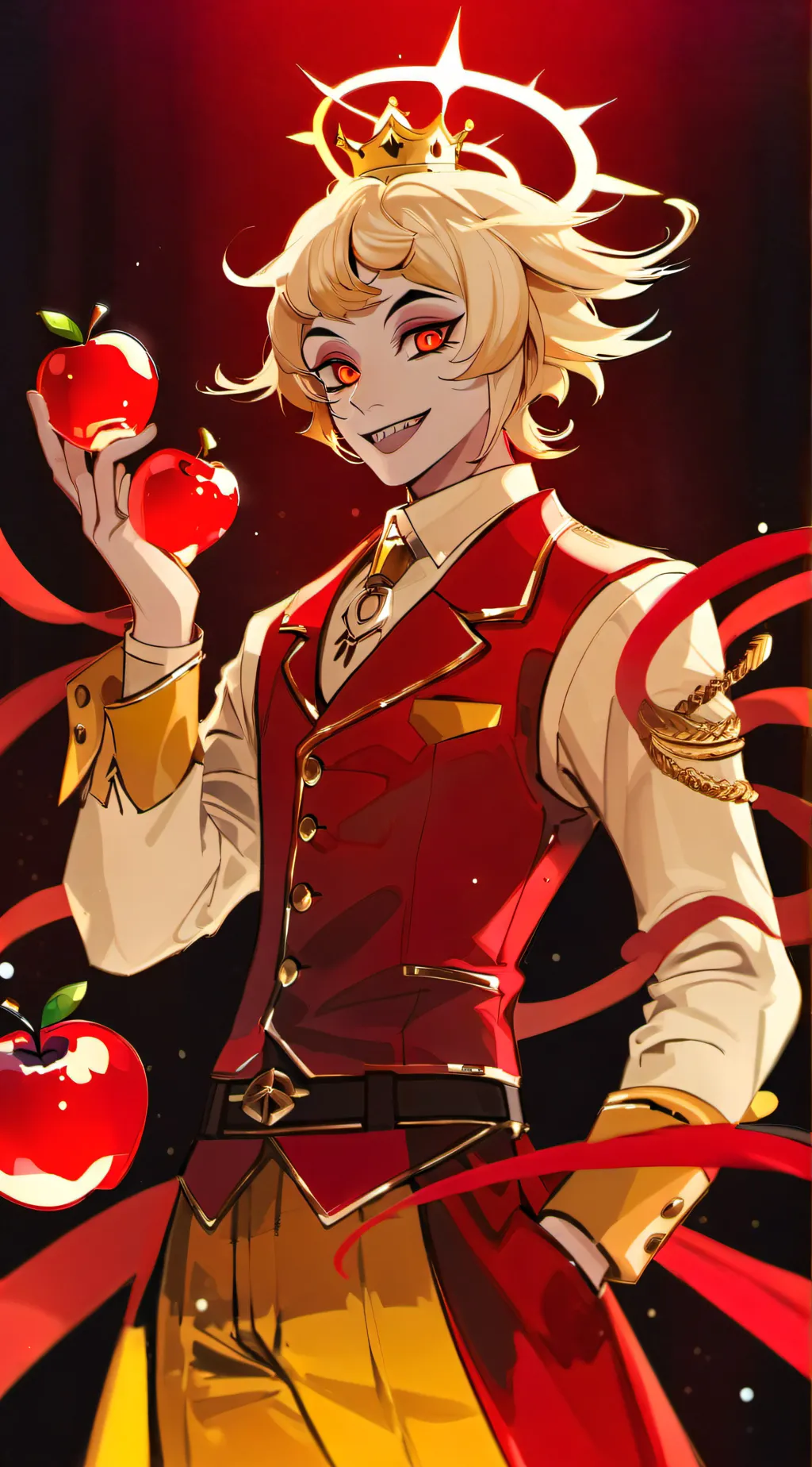 ai character: Lucifer  background