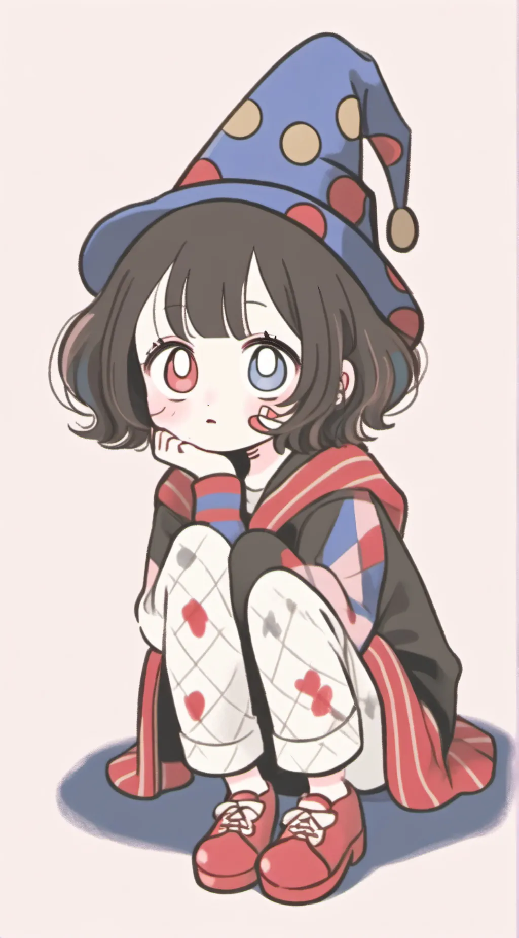 ai character: pomni (tadc) background