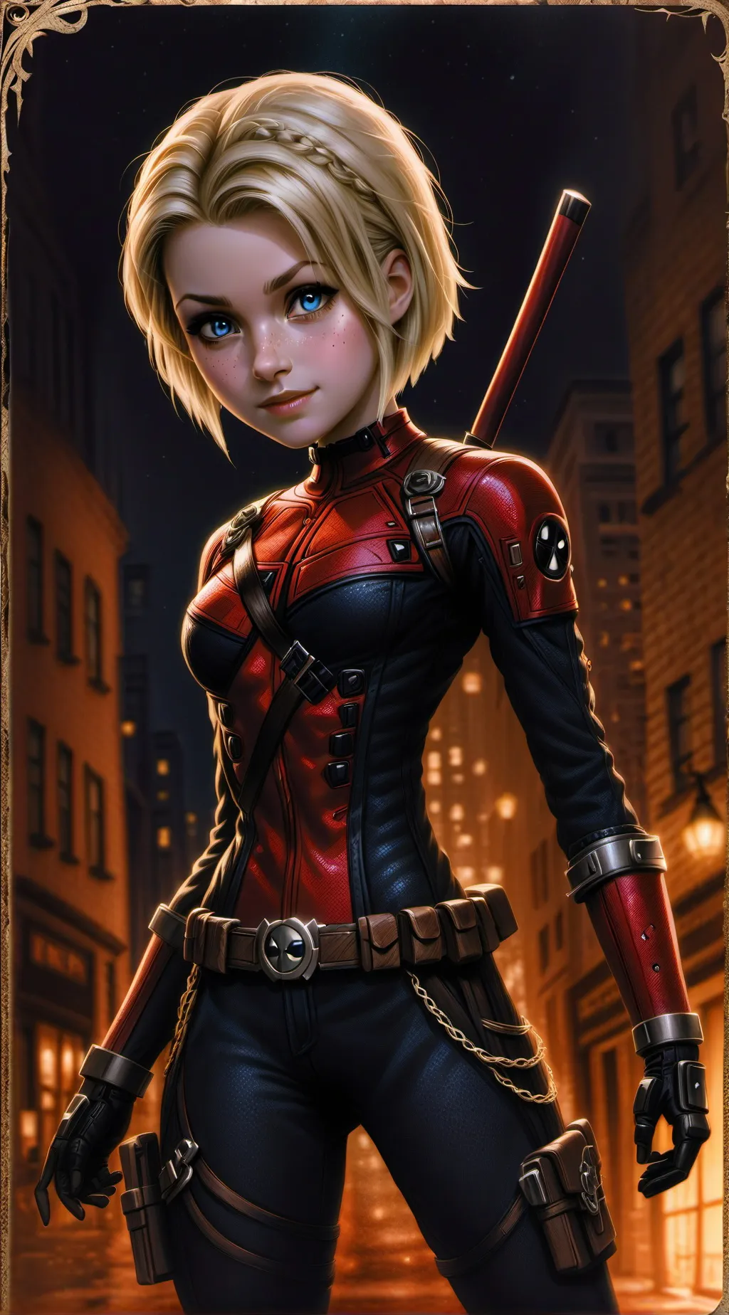 ai character: Lucy Wilson  background