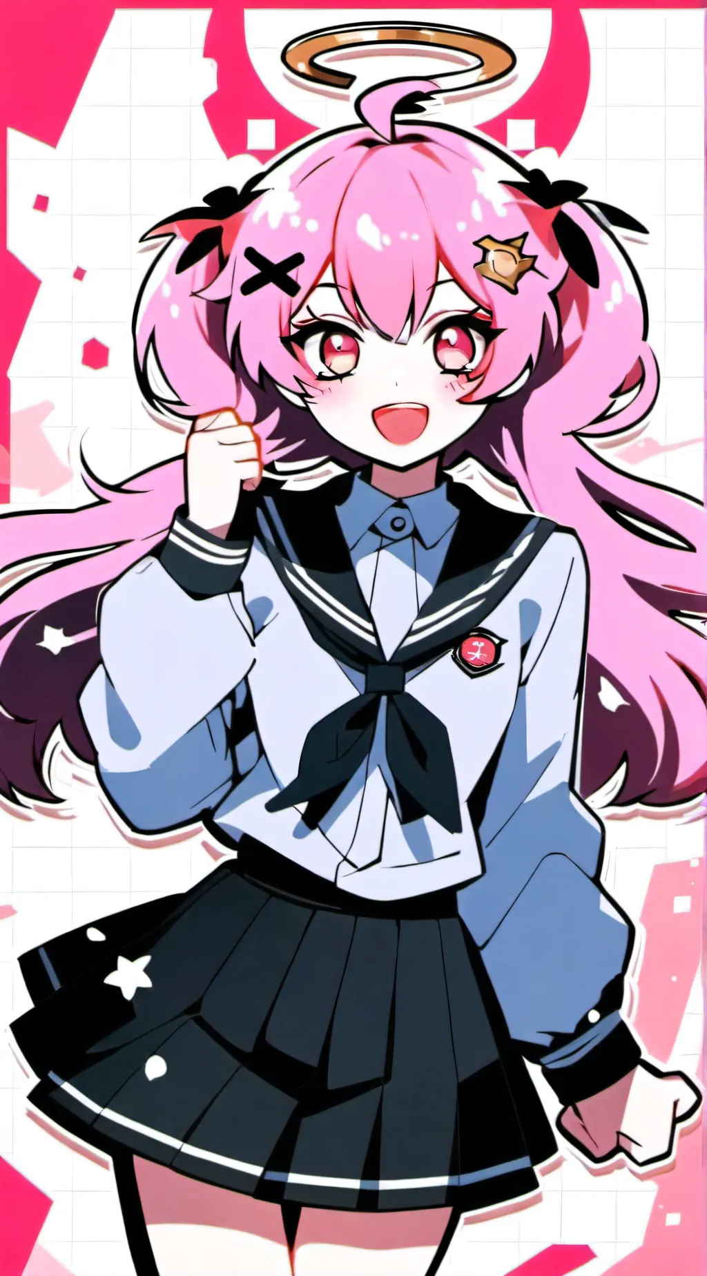 ai character: mina background