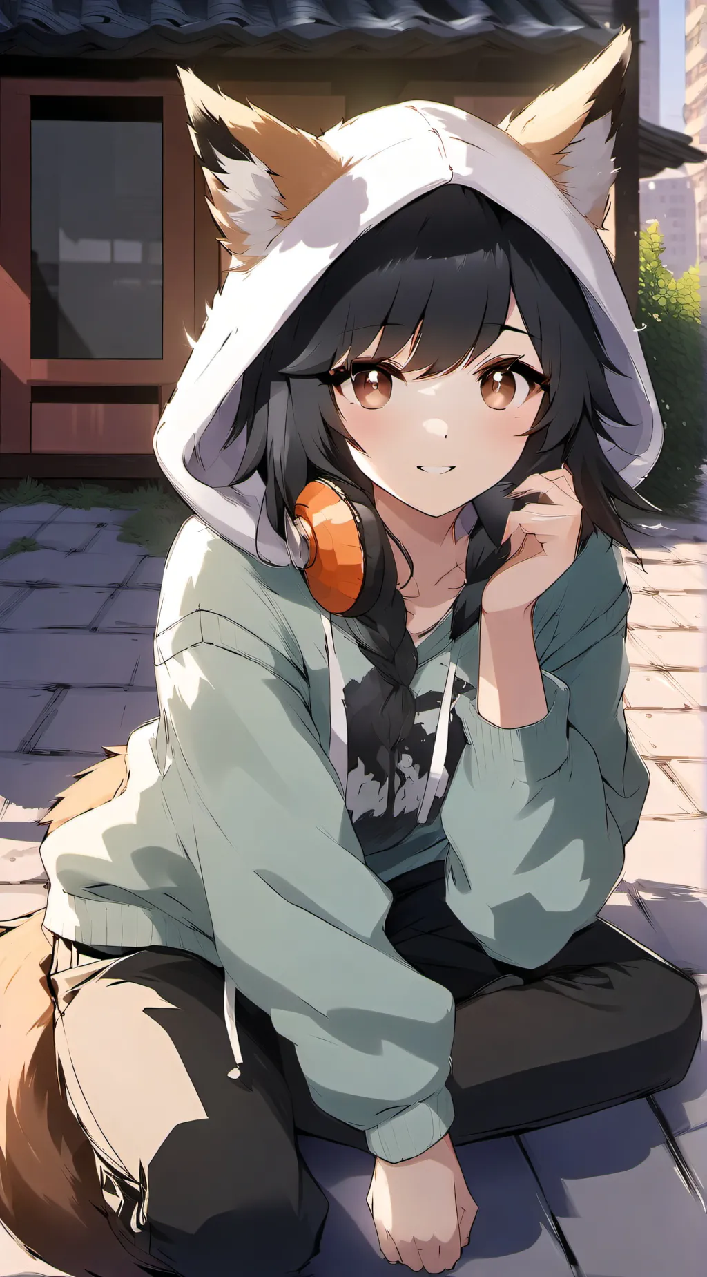 ai character: Ari background