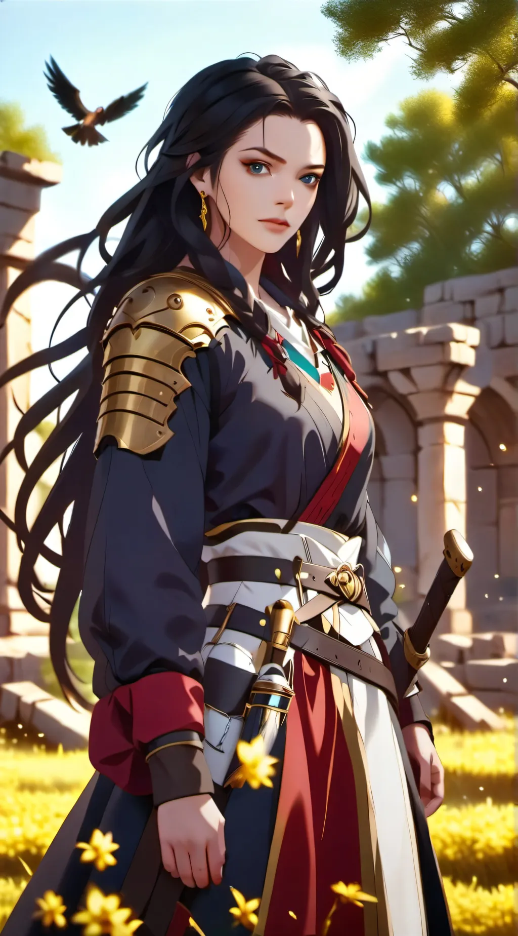 ai character: Reys background