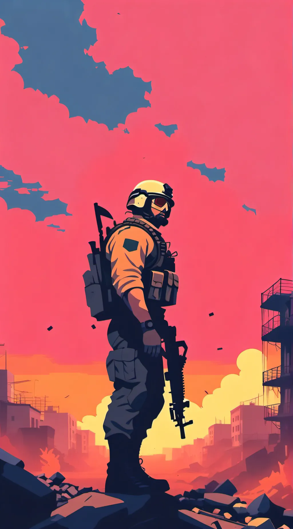 ai character: Call of duty  background