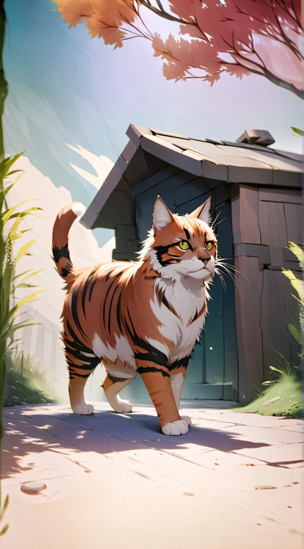 ai character: katz background