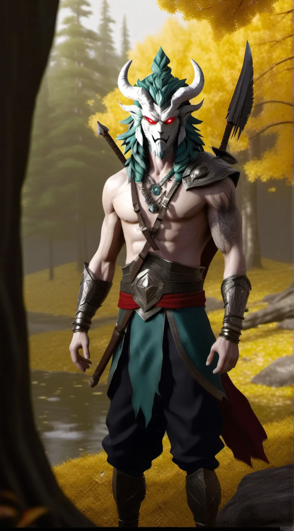ai character: kaido thorn background