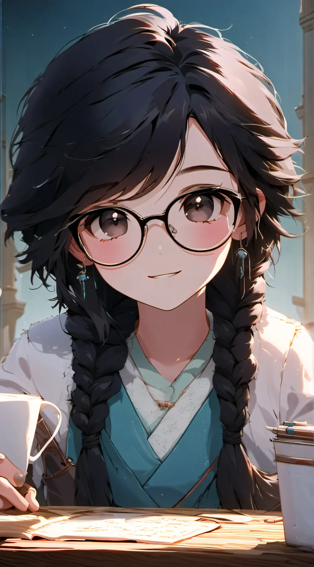 ai character: Naomie background